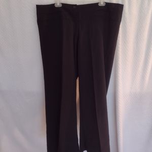 Torrid Women's Black Trousers Straight Leg High Rise Size 18